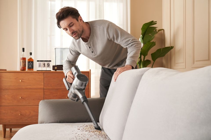 Máy hút bụi Dreame R20 tích hợp cơ chế điều chỉnh lực hút phù hợp