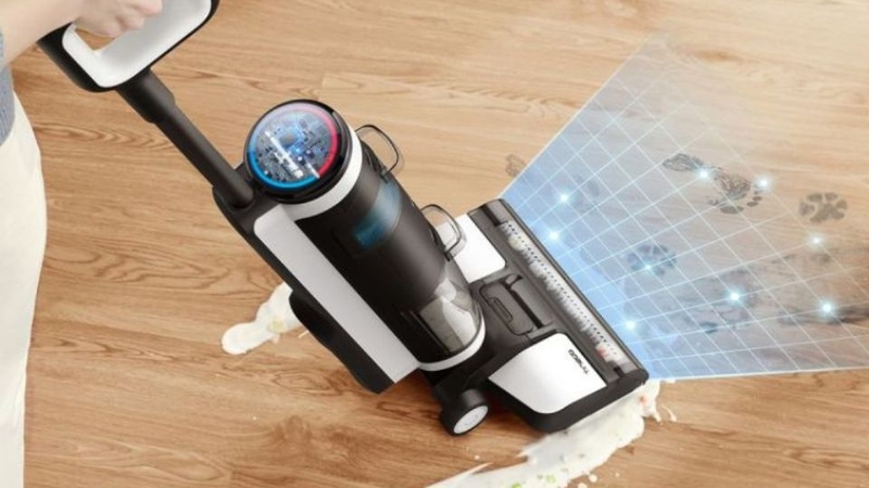 máy hút bụi lau nhà bị kẹt motor 1