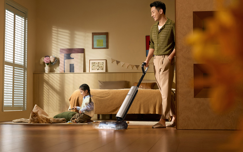 Máy hút bụi lau nhà bị tắc lọc 6