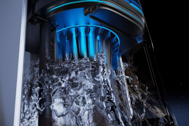 Công nghệ RollingWash Tech giúp sàn nhà luôn sạch sẽ