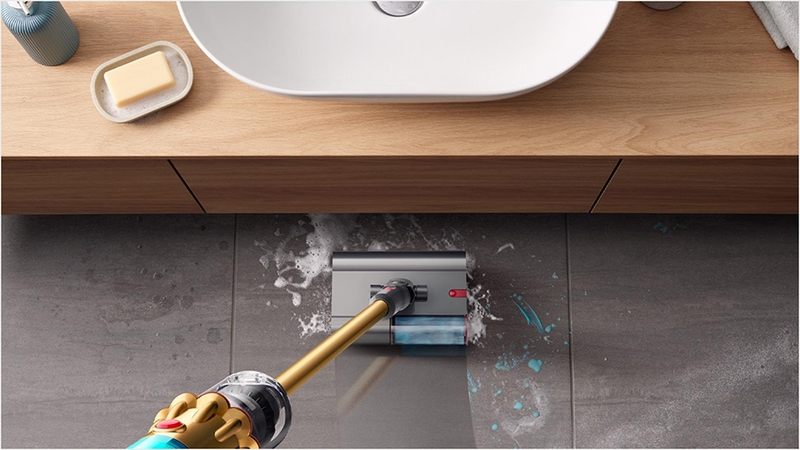 Máy hút bụi lau nhà Dyson V12s Detect Slim Submarine trang bị tính năng hút bụi khô và nước