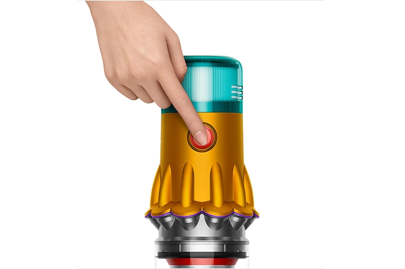 Máy hút bụi lau nhà Dyson V12s Detect Slim Submarine điều khiển dễ dàng qua nút nhấn