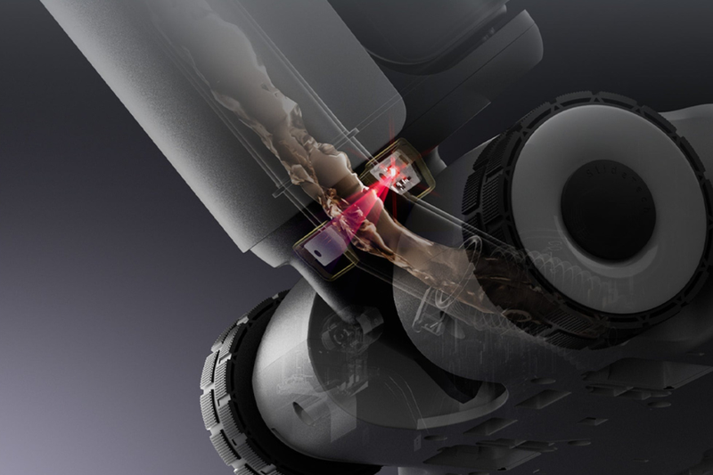 Roborock F25 phát hiện vết bẩn thông minh