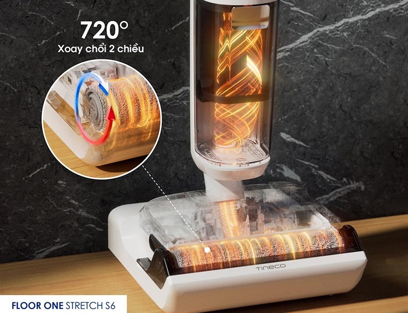 Máy hút bụi lau nhà không dây Tineco Floor One Stretch S6 2025 (hình 9)