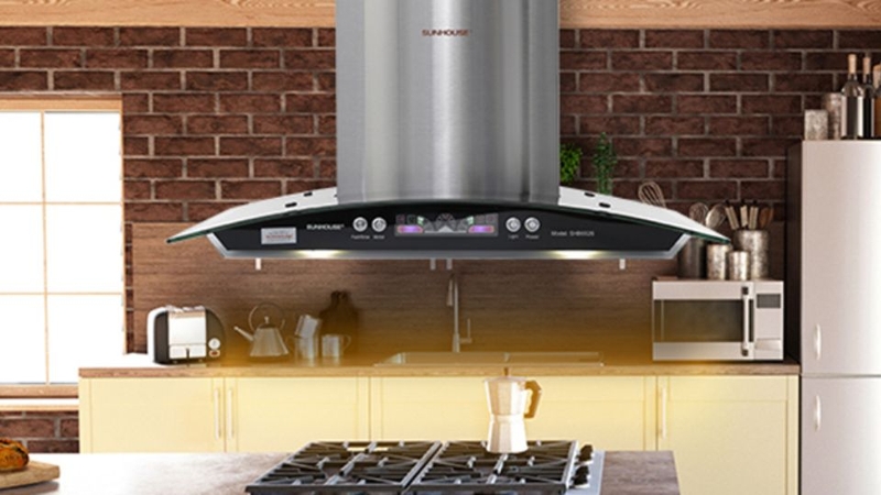 máy hút mùi Sunhouse cho không gian nhỏ hẹp 1
