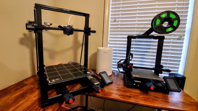Máy in Anycubic Kobra Max tích hợp công nghệ cân bằng Anycubic LeviQ có thể tự động điều chỉnh độ lệch của giường nhiệt