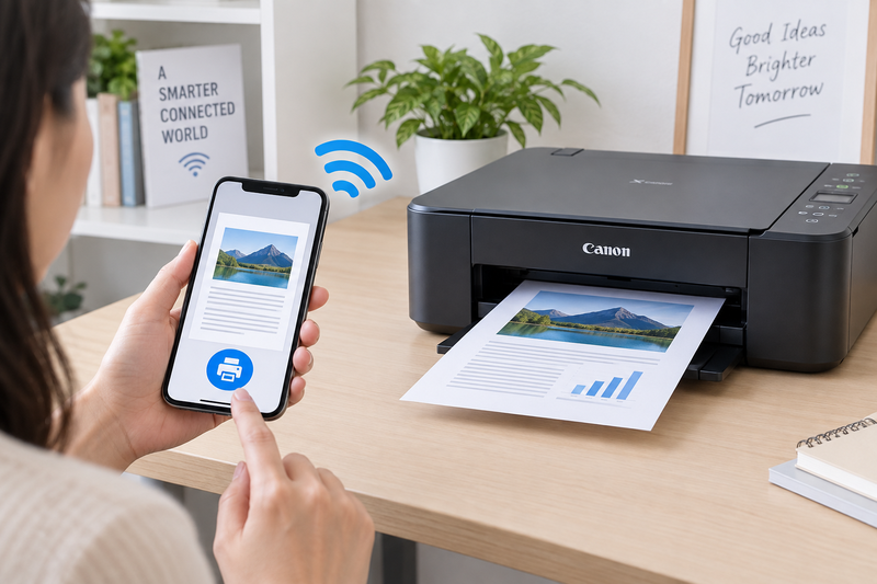 Máy in có Wi-Fi có tiện không? - hình 1