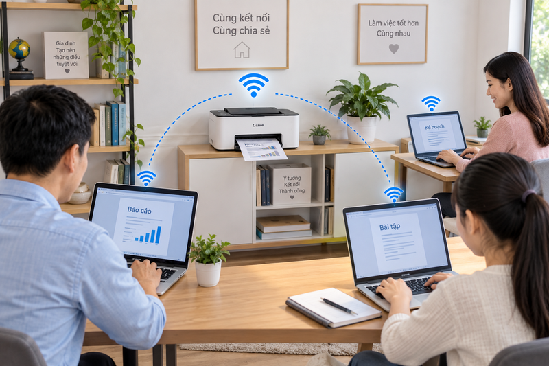 Máy in có Wi-Fi có tiện không? - hình 3