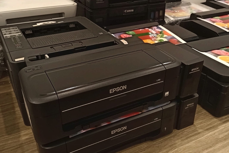 máy in Epson L310 báo lỗi kẹt giấy 4