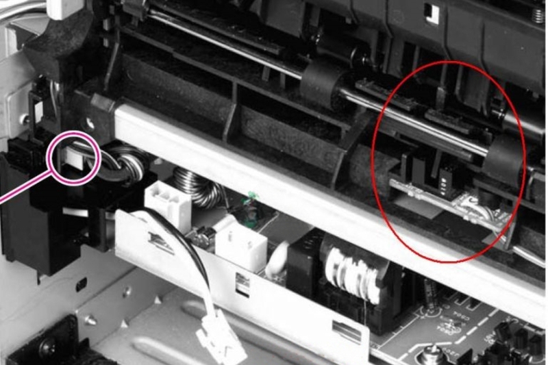 máy in Epson L310 báo lỗi kẹt giấy 2