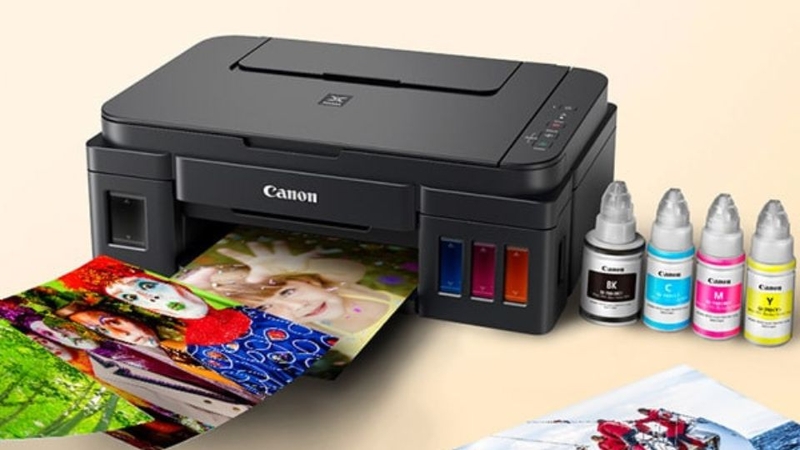 Máy in Canon phun màu PIXMA G1010