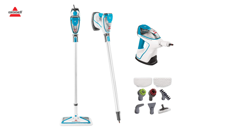 Máy làm sạch bằng hơi nước Bissell PowerFresh Slim Steam 3-in-1