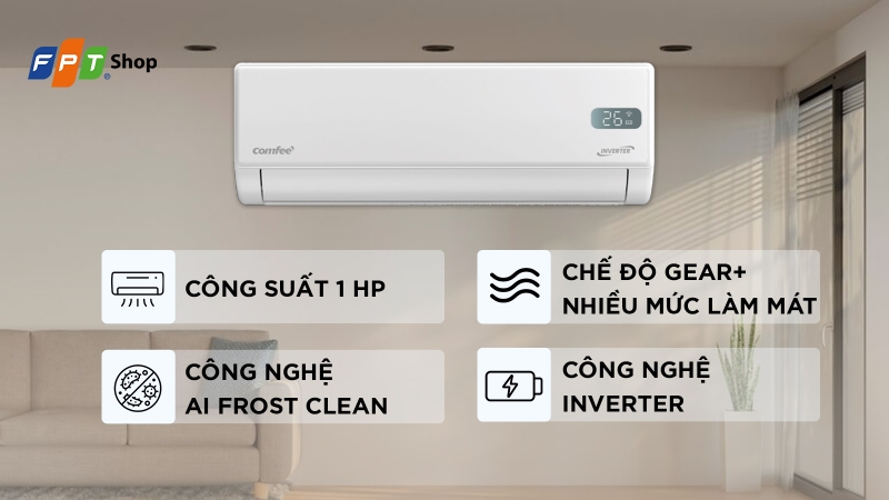 m&aacute;y lạnh 1 HP m&ugrave;a n&oacute;ng 2026 4