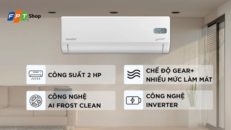 máy lạnh 2 ngựa giá bao nhiêu hình 5
