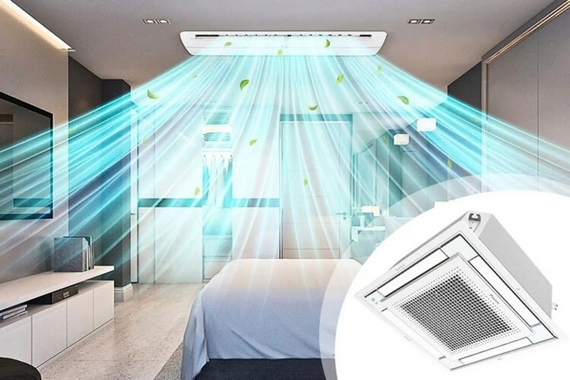 máy lạnh âm trần gia đình ảnh 4
