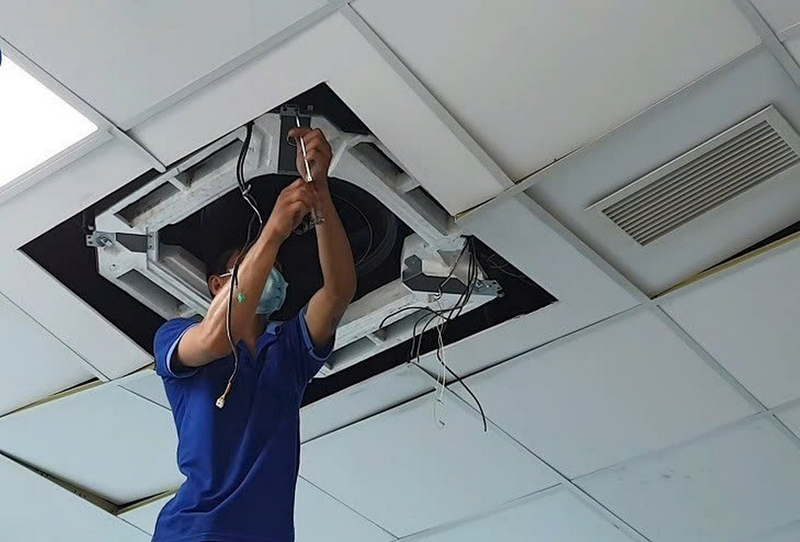 máy lạnh âm trần gia đình ảnh 7