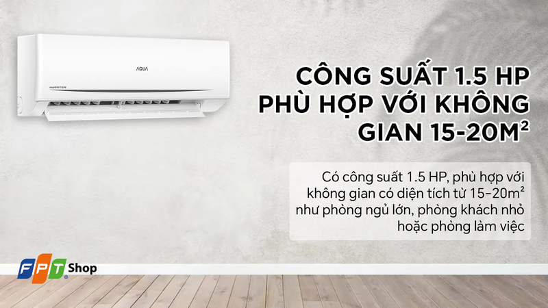 Máy lạnh AQUA 1.5 HP