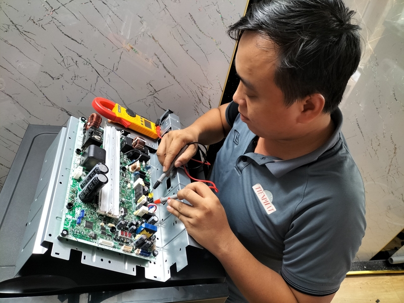 máy lạnh bị chập nguồn 3