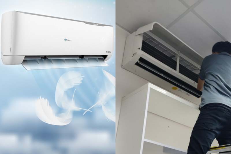 Máy lạnh Casper báo lỗi CL (2)