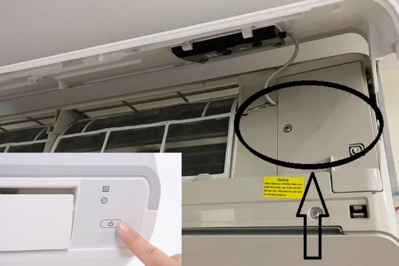 Máy lạnh Casper báo lỗi CL (4)