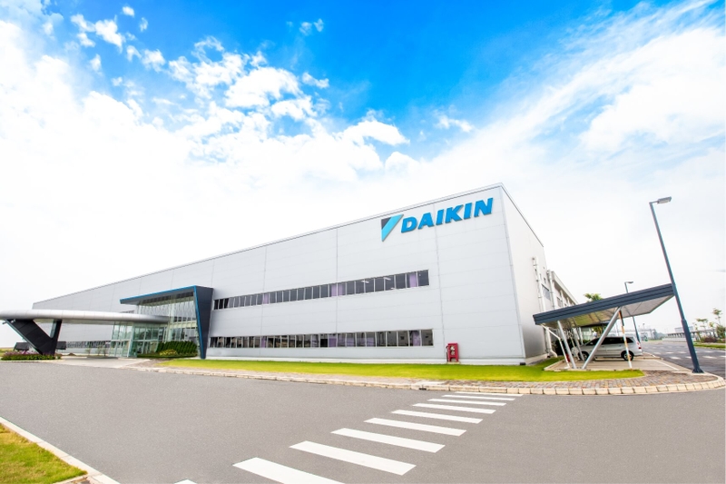 Nhà máy sản xuất máy lạnh Daikin