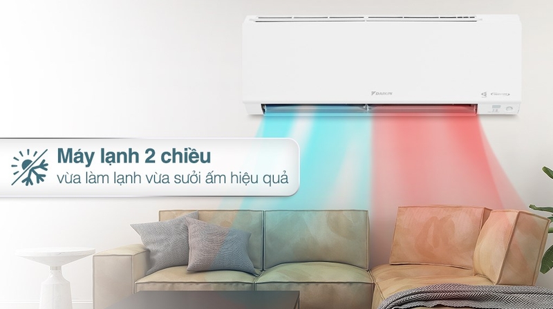 may lanh daikin inverter 1 hp athf25xvmv
