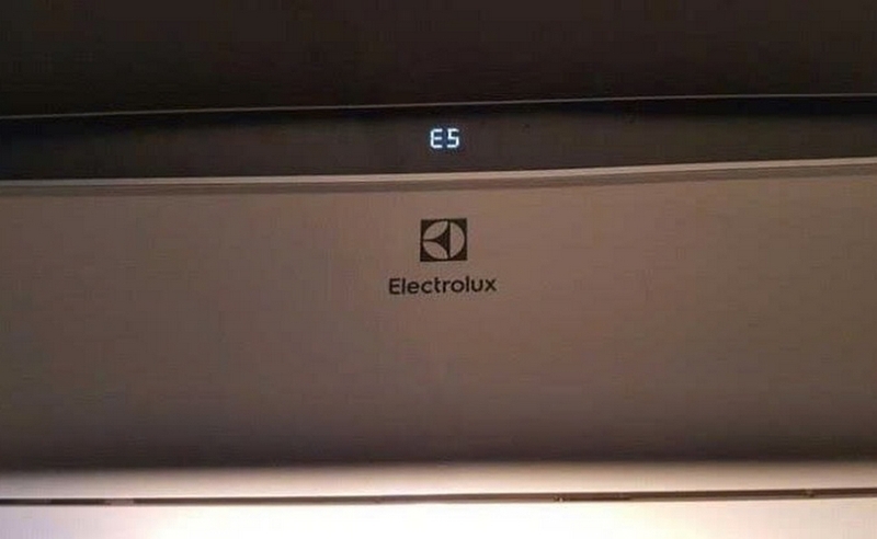 Máy lạnh Electrolux báo lỗi E5 ảnh 1