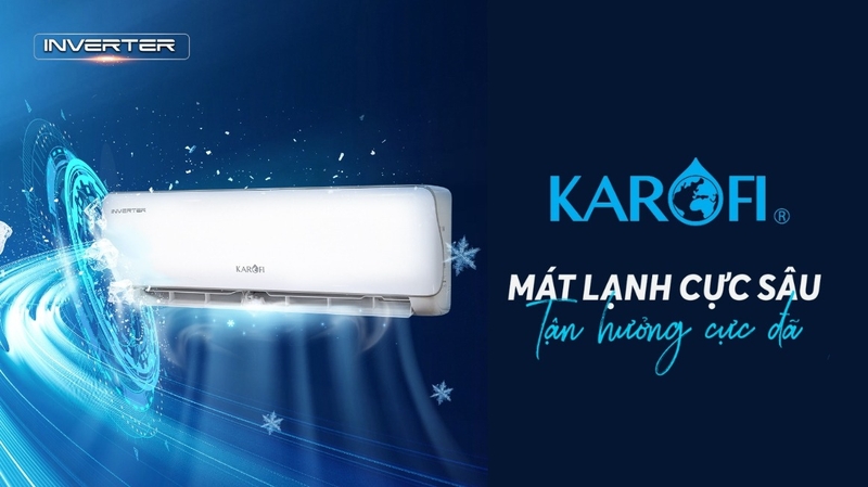máy lạnh Karofi 1