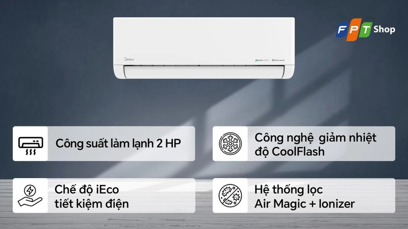 Máy lạnh Midea 2 HP 6