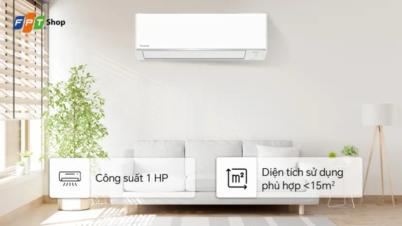 Panasonic Inverter 1 HP CU/CS-RU9CKH-8D