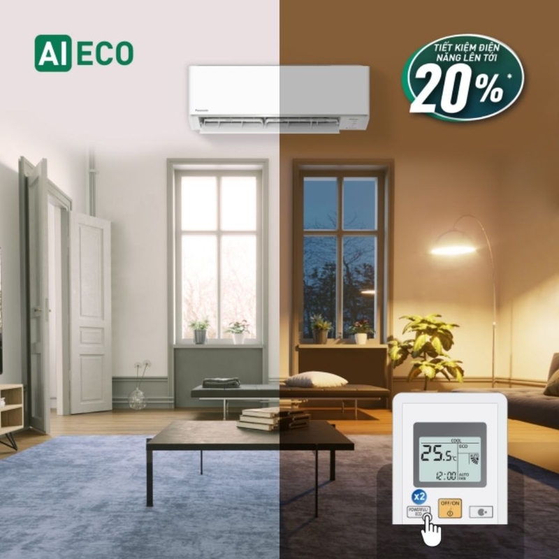 máy lạnh panasonic inverter 1.5 hp cu/cs-pu12akh-8 (ảnh 5)