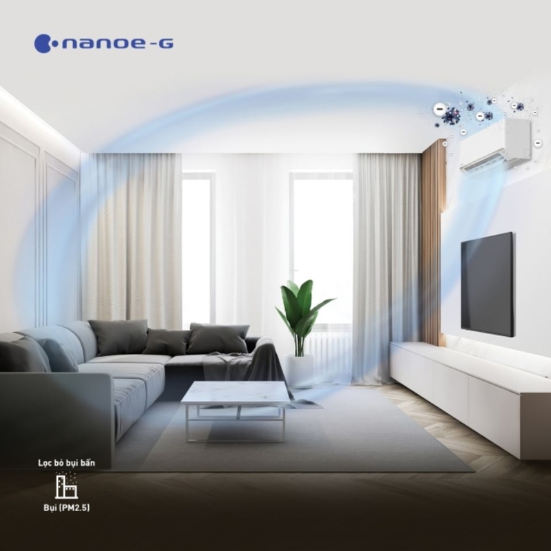 máy lạnh panasonic inverter 1.5 hp cu/cs-pu12akh-8 (ảnh 6)