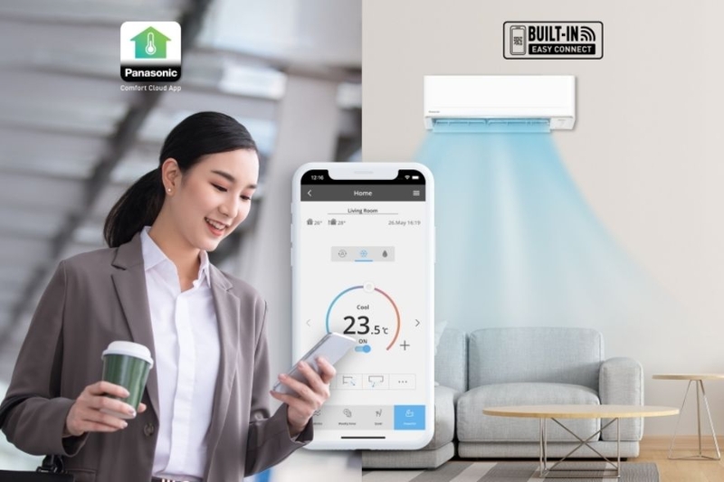 máy lạnh panasonic inverter 1.5 hp cu/cs-pu12akh-8 (ảnh 7)