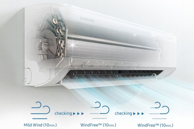 Máy lạnh Samsung Inverter 1 HP AR10DYHZAWKNX