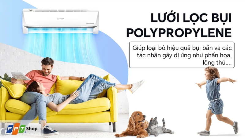 máy lạnh Sharp 1.5HP Inverter 3