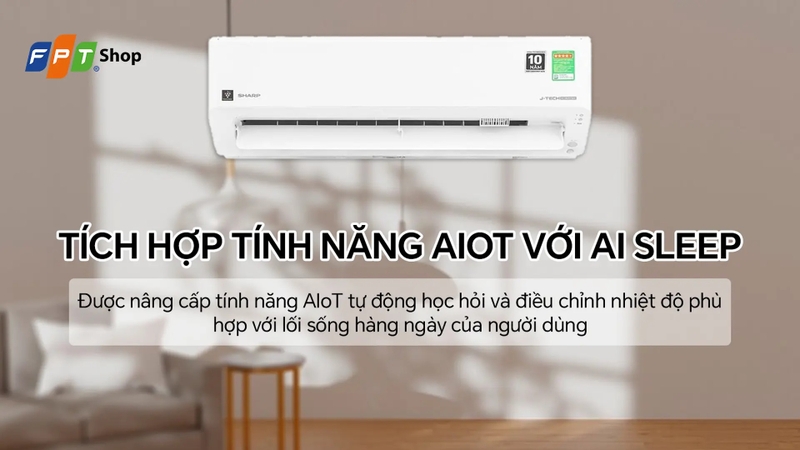 máy lạnh Sharp 1.5HP Inverter 8