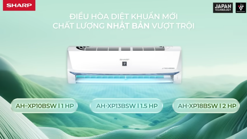 Giới thiệu dòng điều hòa Sharp BSW