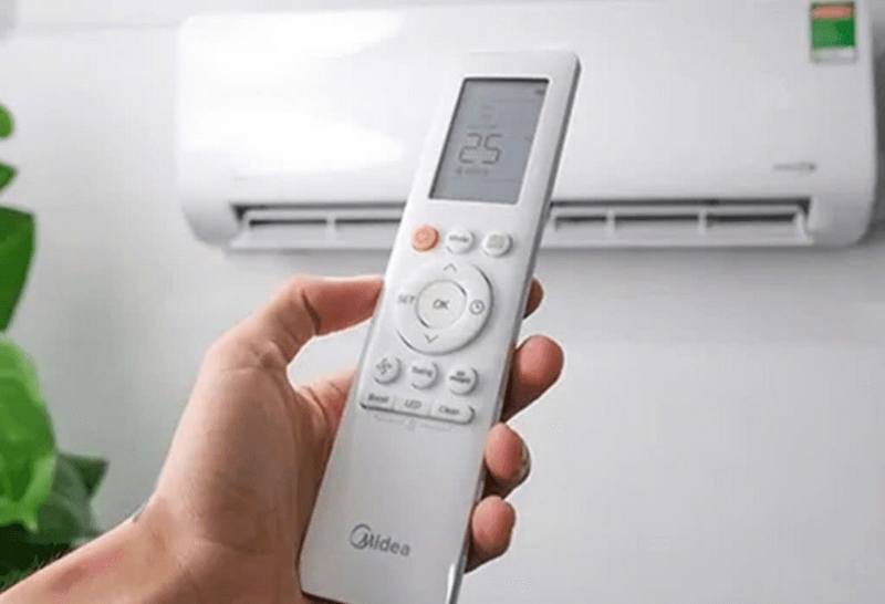 Máy lạnh tự bật ban đêm ảnh 2