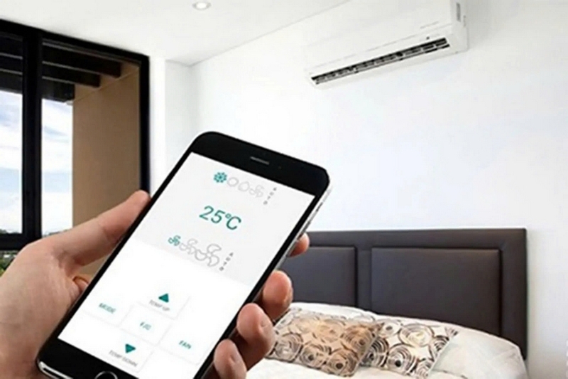 Máy lạnh tự bật ban đêm ảnh 7