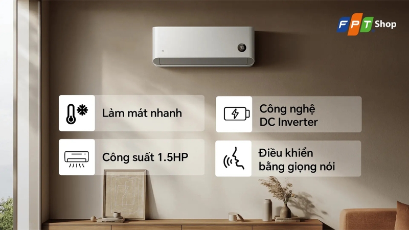 Máy lạnh Xiaomi 1.5 HP 1