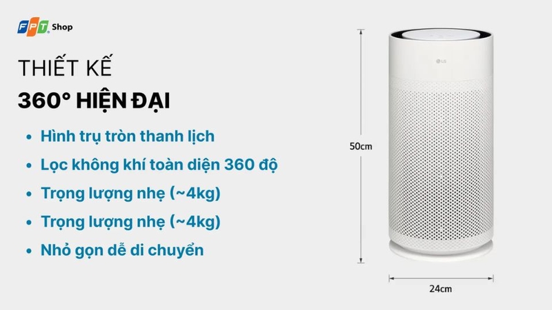 máy lọc không khí báo đèn đỏ 6