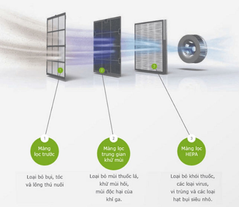 Máy lọc không khí Coway loại nào tốt 2025 - 04