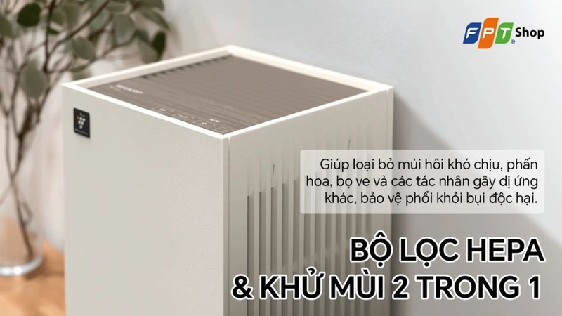 Máy lọc không khí hút lông chó mèo 4