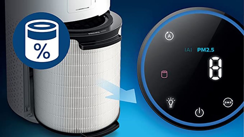 Philips AC1715/20 27W dễ dàng tháo lắp vệ sinh