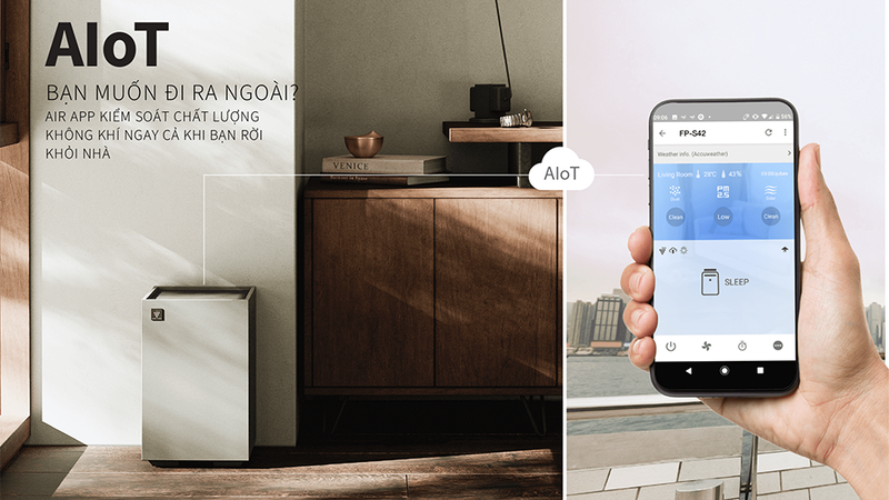 Máy lọc không khí Sharp FP-S42V-L 23W (Hình 10)