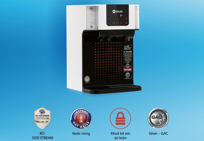 M&aacute;y lọc nước A.O. Smith Z7 b&aacute;o lỗi SCPA 5