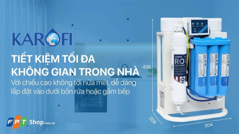 máy lọc nước Karofi không lạnh 6