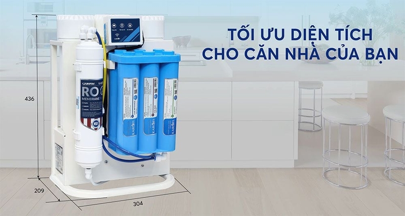 m&aacute;y lọc nước &acirc;m tủ bếp Karofi (ảnh 1)