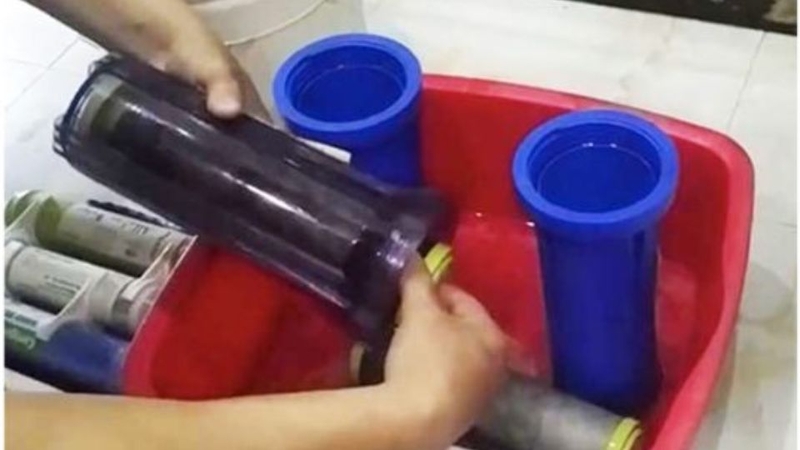 Bộ lọc bị nứt vỡ