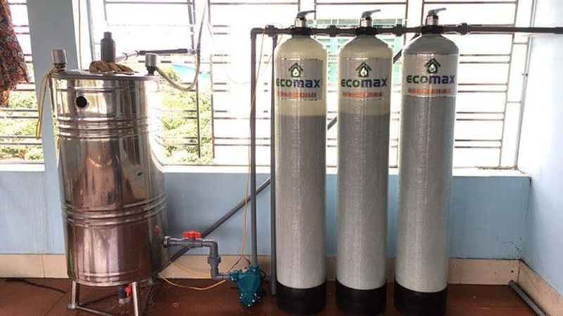Máy lọc nước giếng khoan nhiễm đá vôi MT043-1